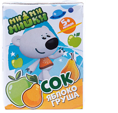 Сок МиМиМишки 200мл яблоко/груша