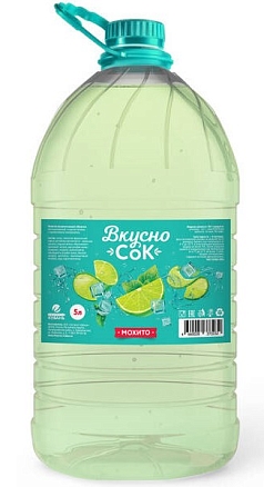 Сокосодержащий напиток ВкусноСок 5л мохито