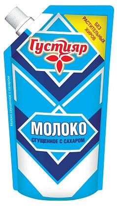 Молоко сгущ Густияр 270г м/у