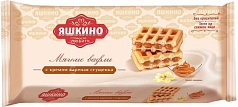 Вафли Яшкино 120г мягкие вар сгущенка