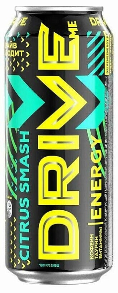 Тониз напиток Драйв Ми 0,449л ж/б цитрус смэш