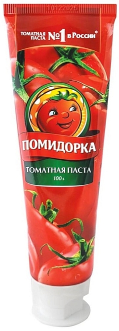 Томатная паста Помидорка 100г туба