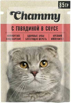 Чамми 85г соус говядина