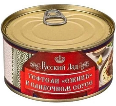 Тефтели Русский лад 325г ежики в сл/с