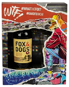 Виски Фокс Энд Догс Смоки Баррел 0,7л 40% п/у