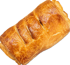 Пирожок слоеный с ветчиной и сыром 1шт