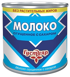 Молоко сгущ Густияр 370г