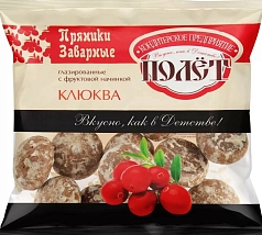 Пряники Полет 300г клюква