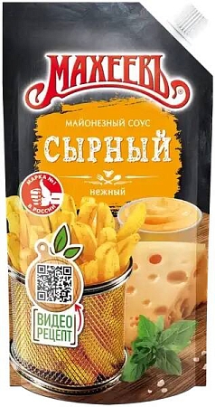 Соус Махеевъ 230г сырный