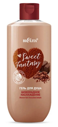 Гель для душа Белита 400мл шоколадное наслаждение БЕЛАРУСЬ 