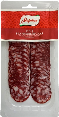 Нарезка Брауншвейгская с/к 80г Миртон