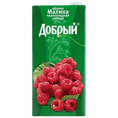 Сок Добрый 2л ябл/черноплодка/малина 