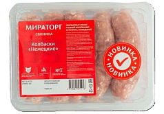 Мираторг колбаски Немецкие 400г охл