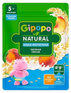 Каша Гипопо 200г овсяная/персик