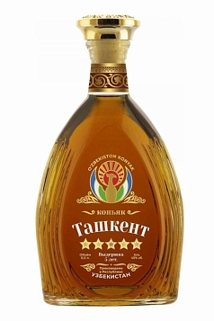 Коньяк Ташкент  5лет 0,5л 40% Узбекистан