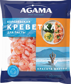 Креветки Агама Королевские очищ д/пасты 300г