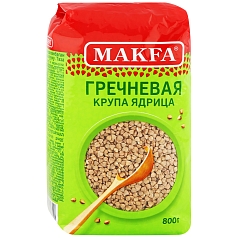Крупа гречневая Макфа 800г