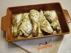 Голень куриная в чесночном соусе 1кг МСК