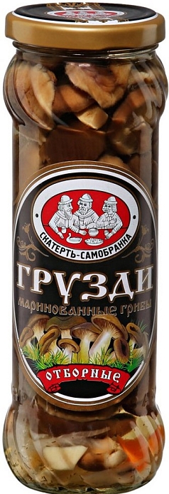 Грибы Грузди Скатерть самобранка 330г