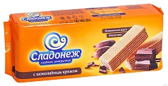 Вафли Сладонеж Ретро 240г шоколад