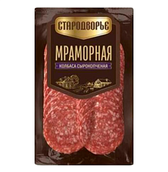 Нарезка Мраморная с/к в/у 70г Стародворье