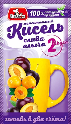 Кисель Престон 30г слива/алыча