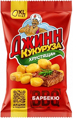 Кукуруза жареная Джинн 35г барбекю