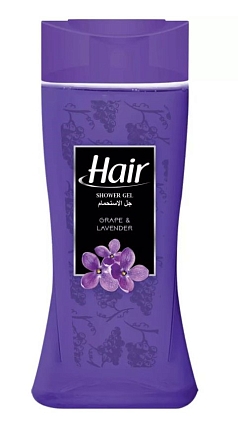 Гель для душа ABC Hair 500мл виноград и лаванда 