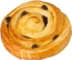 Булочка К чаю с изюмом 170г 