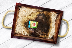 Свинина Петродворская в черном перце в/к 1кг Петровский