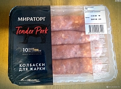 Мираторг колбаски свиные д/жарки 400г