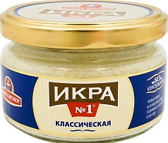 Икра мойвы Санта Бремор 180г классическая 