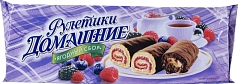 Рулет мини Домашние 150г лесные ягоды