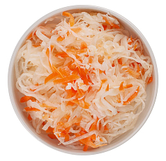 Капуста квашеная 300г с хреном ФЭГ