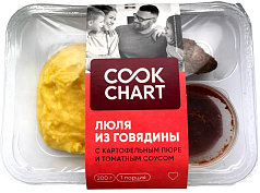 Люля с картофельным пюре/соус 200г Кук Ча