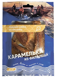 Лещ Профиш 40г вяленый/филе карамелька