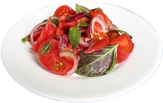 Салат Закусочный с базиликовой заправкой СП