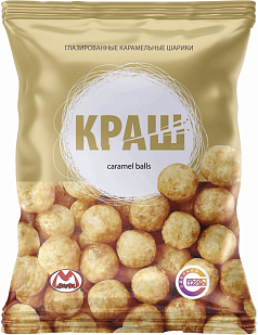 Кукурузные шарики Краш 50г карамель