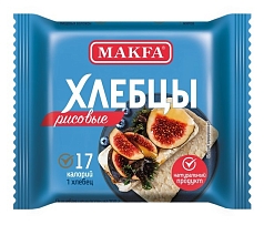 Хлебцы Макфа 60г рисовые 