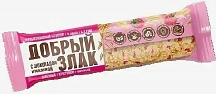 Батончик Добрый злак 19г белый шоколад/малина