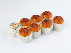 Ролл Запеченный с острым лососем 1/8шт СП