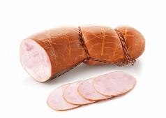 Ветчина Охотничья в синюге 1кг Новорижский