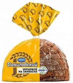 Хлеб Даниловский зерновой на закваске 300г Коломенский