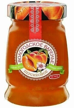 Варенье Вологодское 370г персиковое