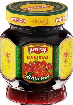 Варенье Ратибор 360г клюква