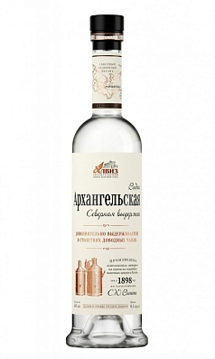 Водка Архангельская 0,5л 40% Северная выдержка 