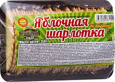 Печенье Демидовское на фруктозе 150г яблочная шарлотка