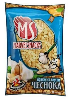 Арахис Марвелснэкс 70г чеснок