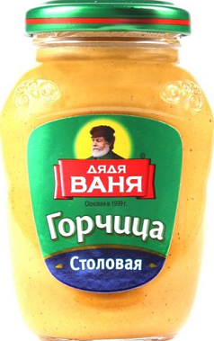 Горчица Дядя Ваня 140г столовая ст