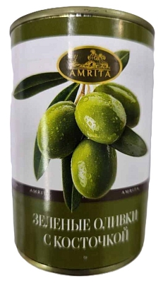Оливки Амрита 300г с/к 